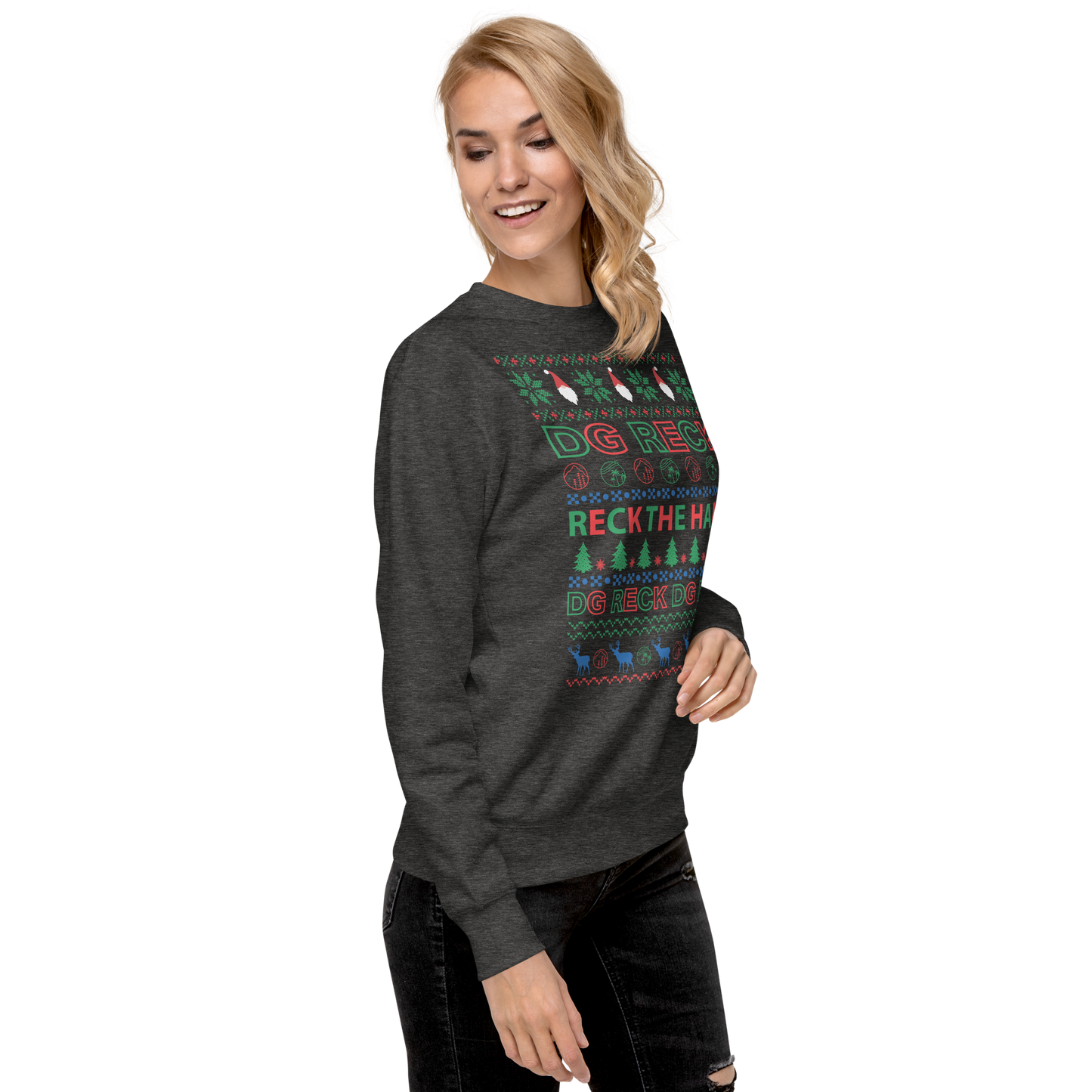 Reck the Halls Premium Sweatshirt is