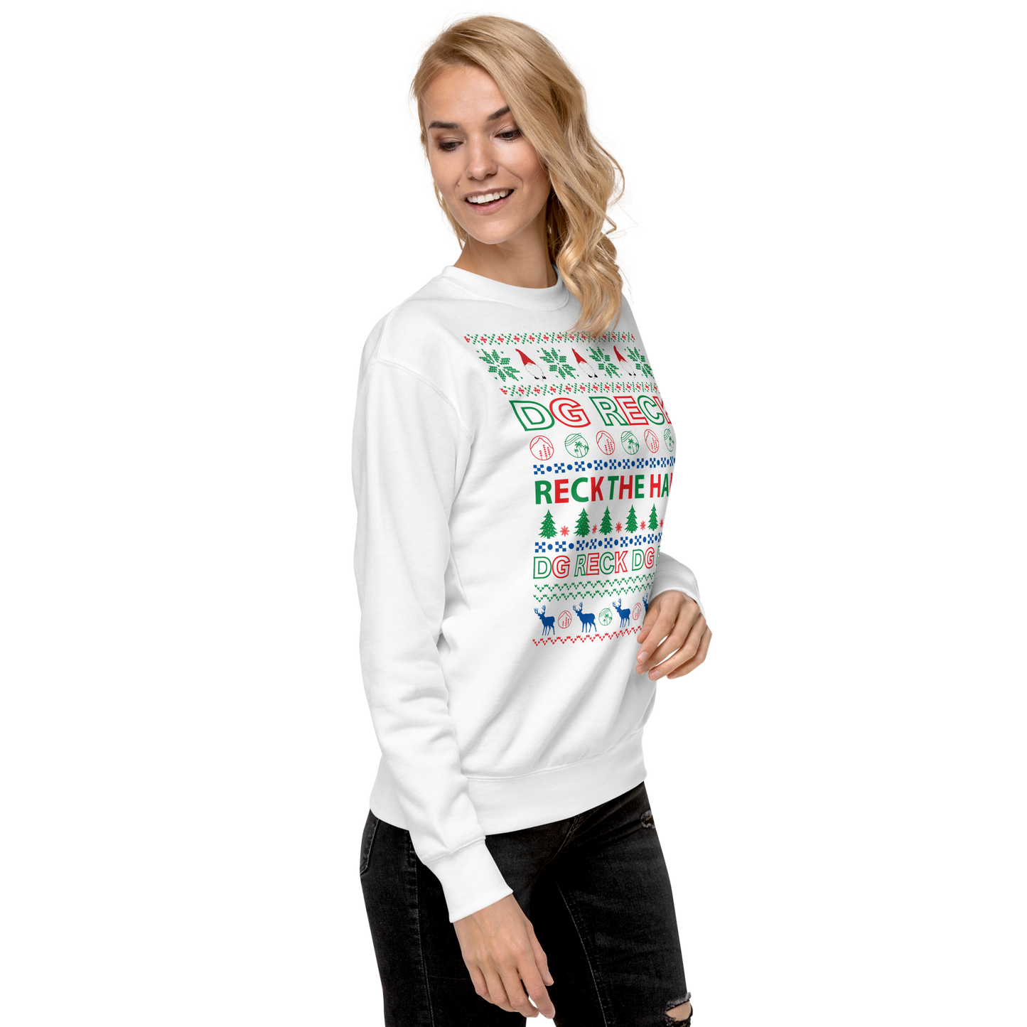 Reck the Halls Premium Sweatshirt is