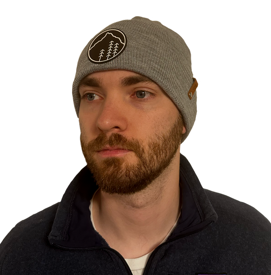 Cozy Mountainside Beanie